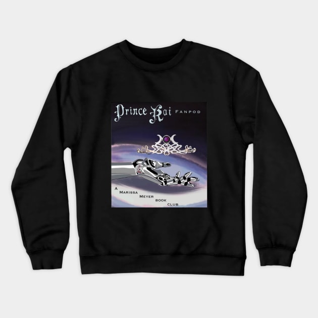 Digital Style PKFP Logo Crewneck Sweatshirt by Prince Kai Fan Pod: A Marissa Meyer Book Club Podcast